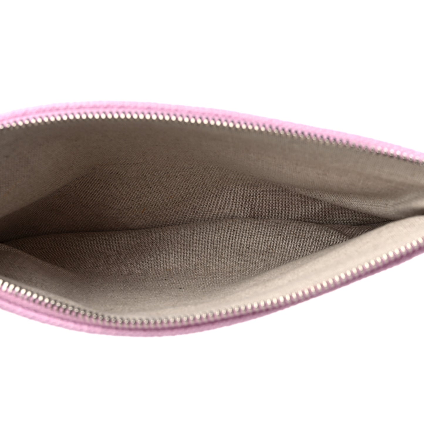 Mixed Fibers Small Deauville Pouch Pink