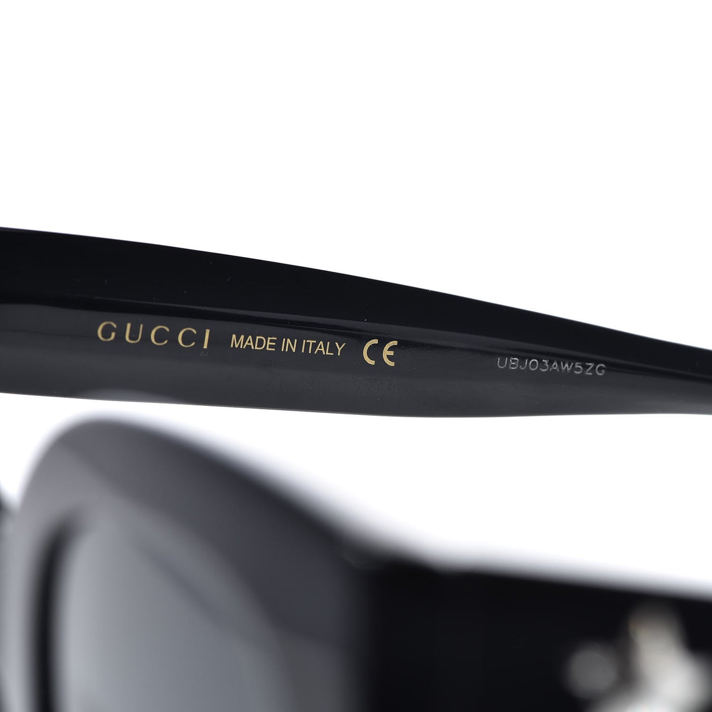 Round Frame Star Sunglasses GG0208S Black