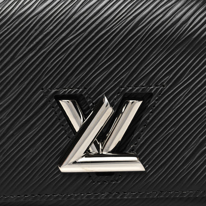 Louis Vuitton Epi Twist Compact Wallet Black 8 of 9
