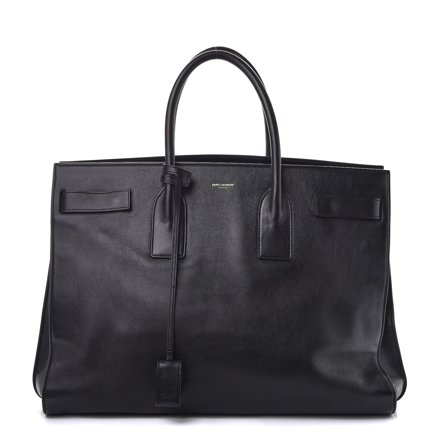 Saint Laurent Calfskin Large Sac De Jour Carryall Black 1 of 20