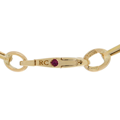 Roberto Coin 18K Yellow Gold Paper Clip Link Necklace 5 of 5