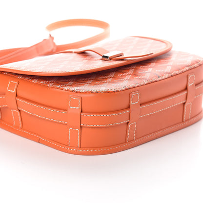 Goyard Goyardine Belvedere II PM Messenger Bag Orange 9 of 10