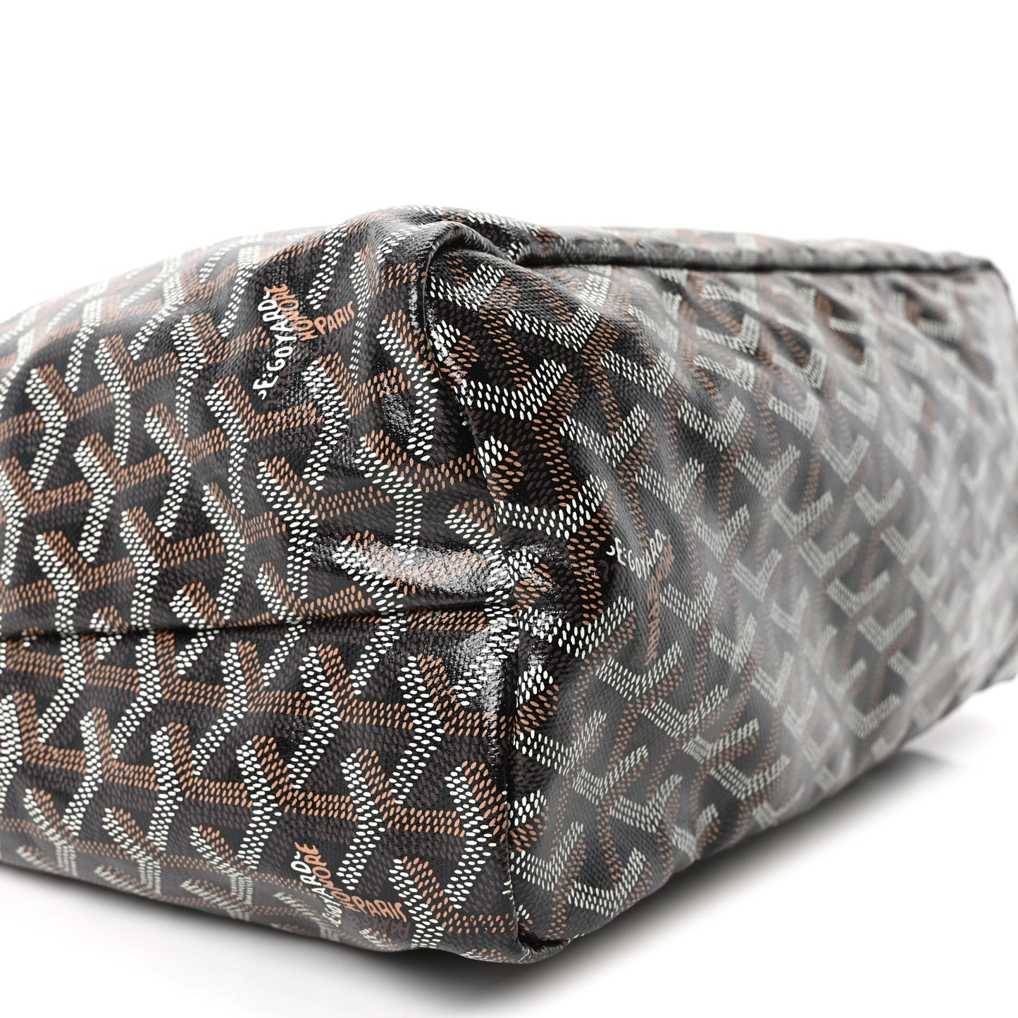Goyardine Boheme Hobo Black Gold