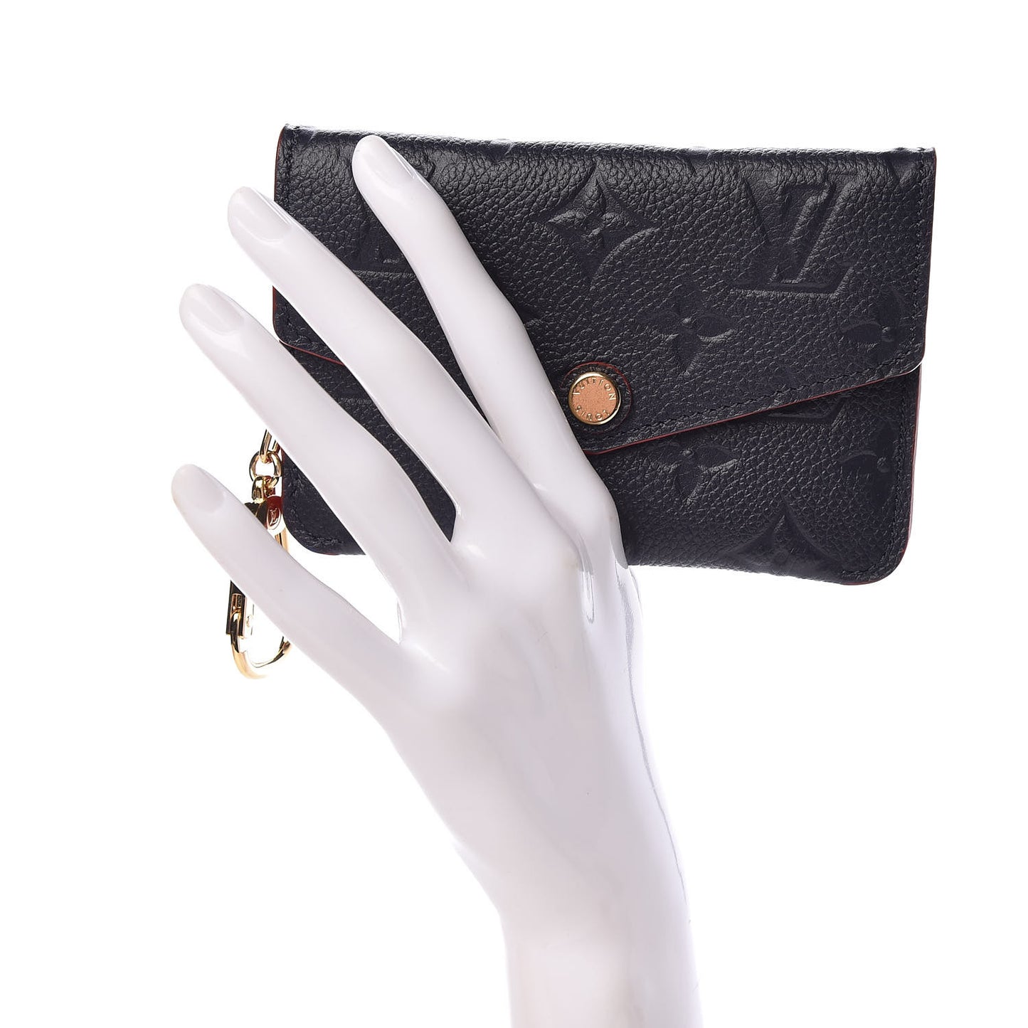 Empreinte Key Pouch Marine Rouge