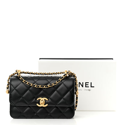 Chanel Calfskin Quilted Mini Perfect Fit Flap Black 13 of 13