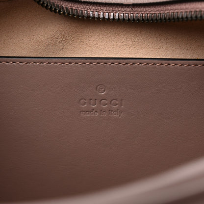 Gucci Calfskin Matelasse Small GG Marmont Chain Shoulder Bag Porcelain Rose 6 of 9