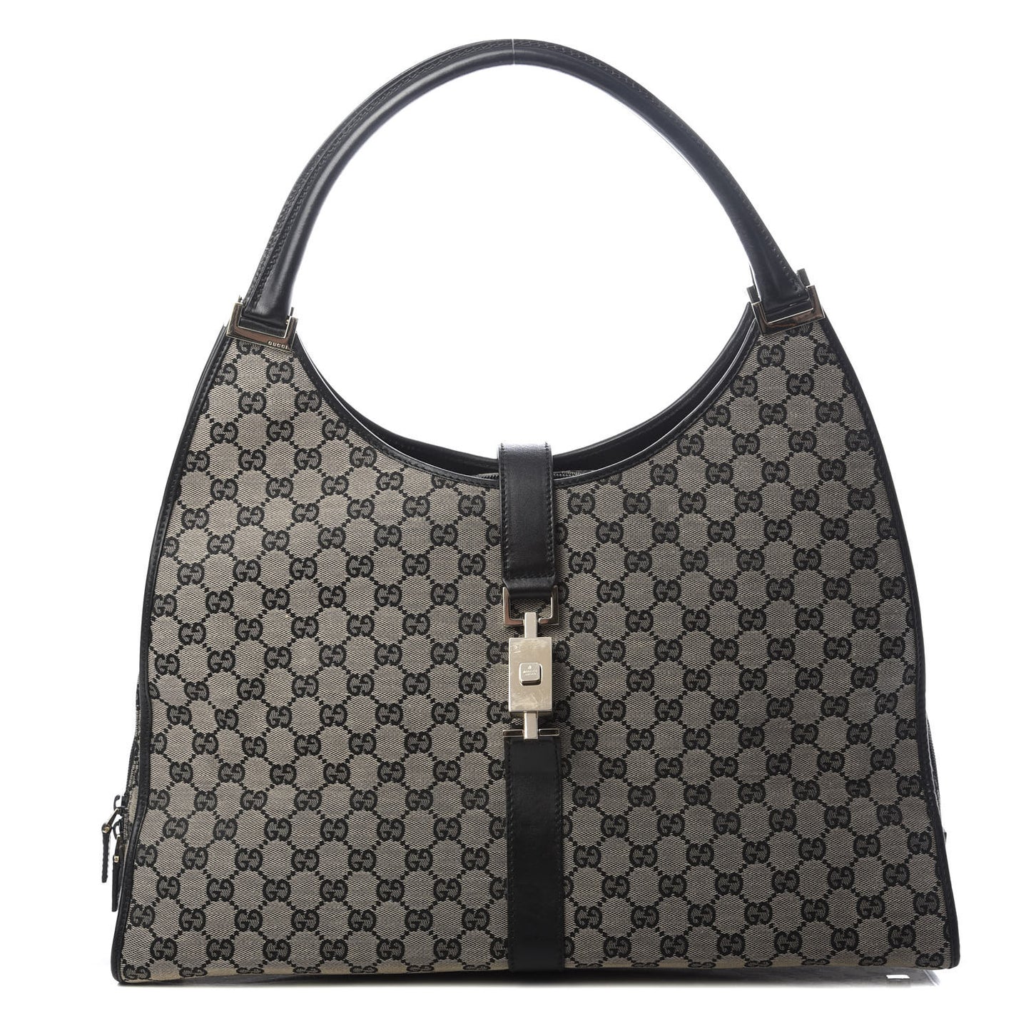 Monogram Jackie Shoulder Bag Navy