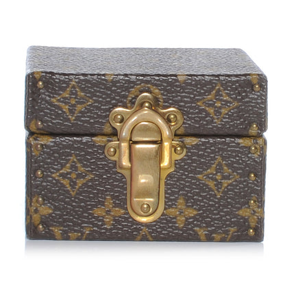 Louis Vuitton Monogram Ring Box Mini Trunk Case 1 of 7