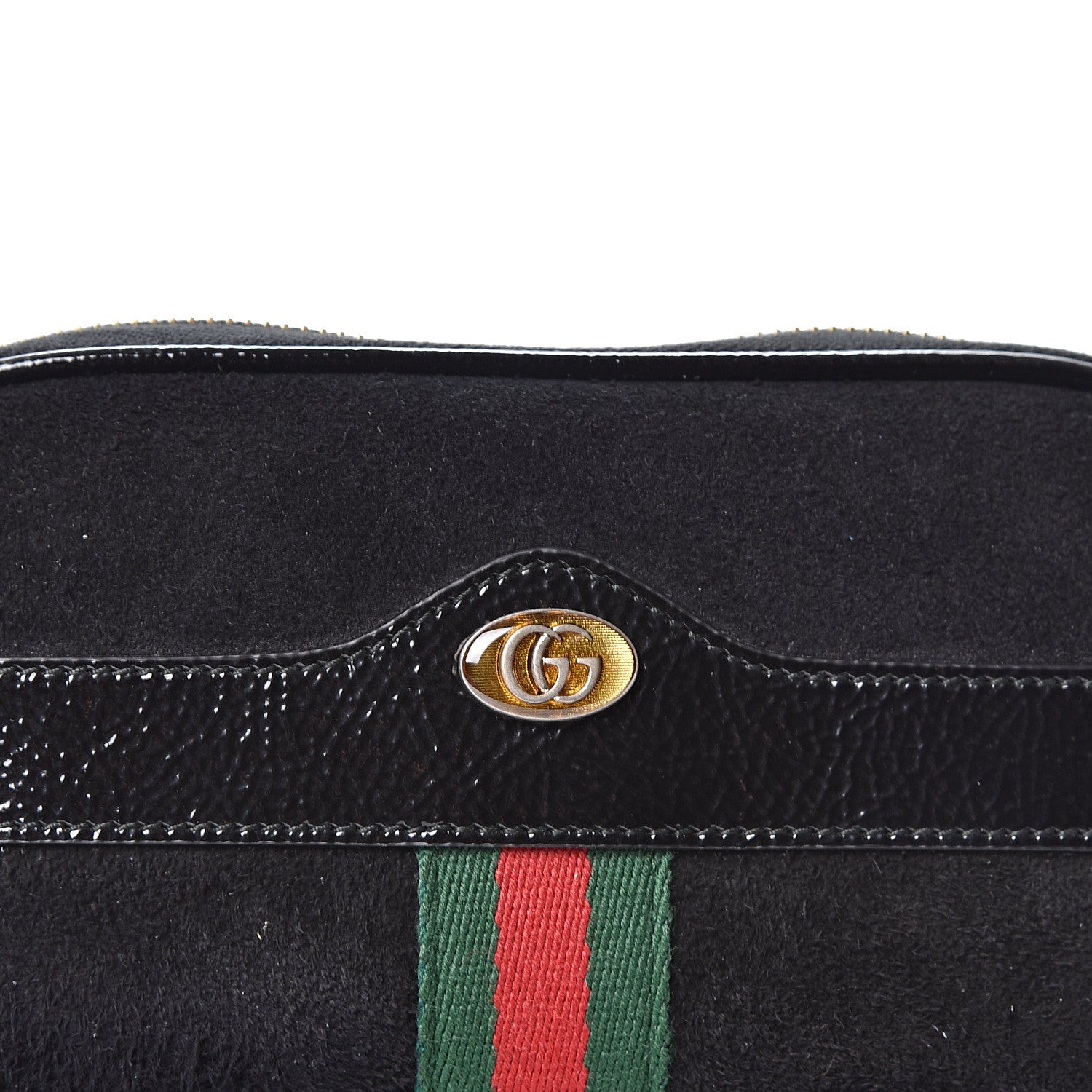 Gucci Suede Patent Ophidia Belted iPhone Case 95 38 Black 9 of 12