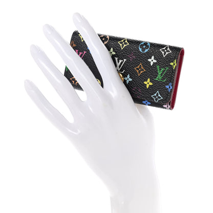 Louis Vuitton Monogram Multicolor Multicles 4 Key Holder Black Grenade 2 of 9