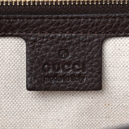 Gucci Calfskin Medium New Bamboo Top Handle Bag Brown 7 of 8