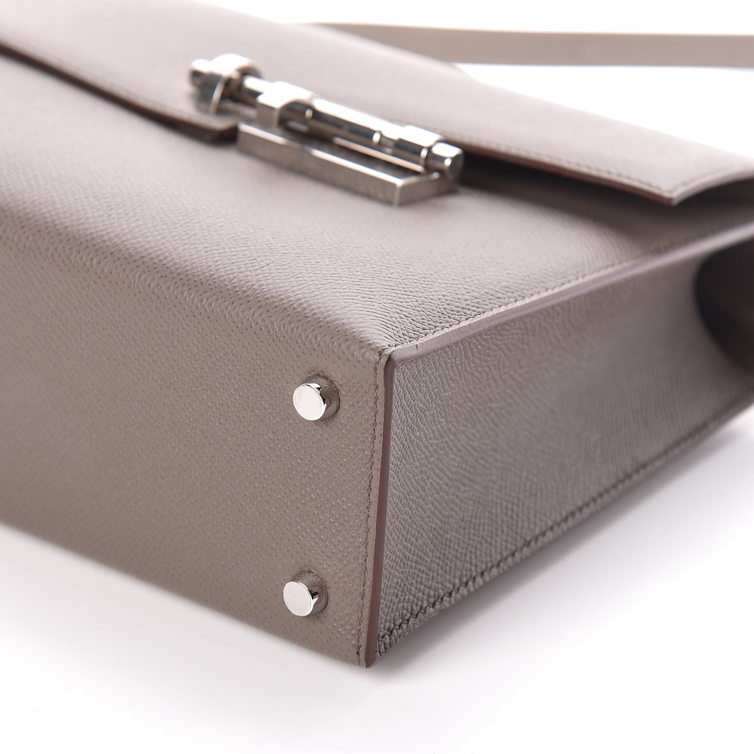Hermes Epsom Verrou 21 Etain 9 of 11