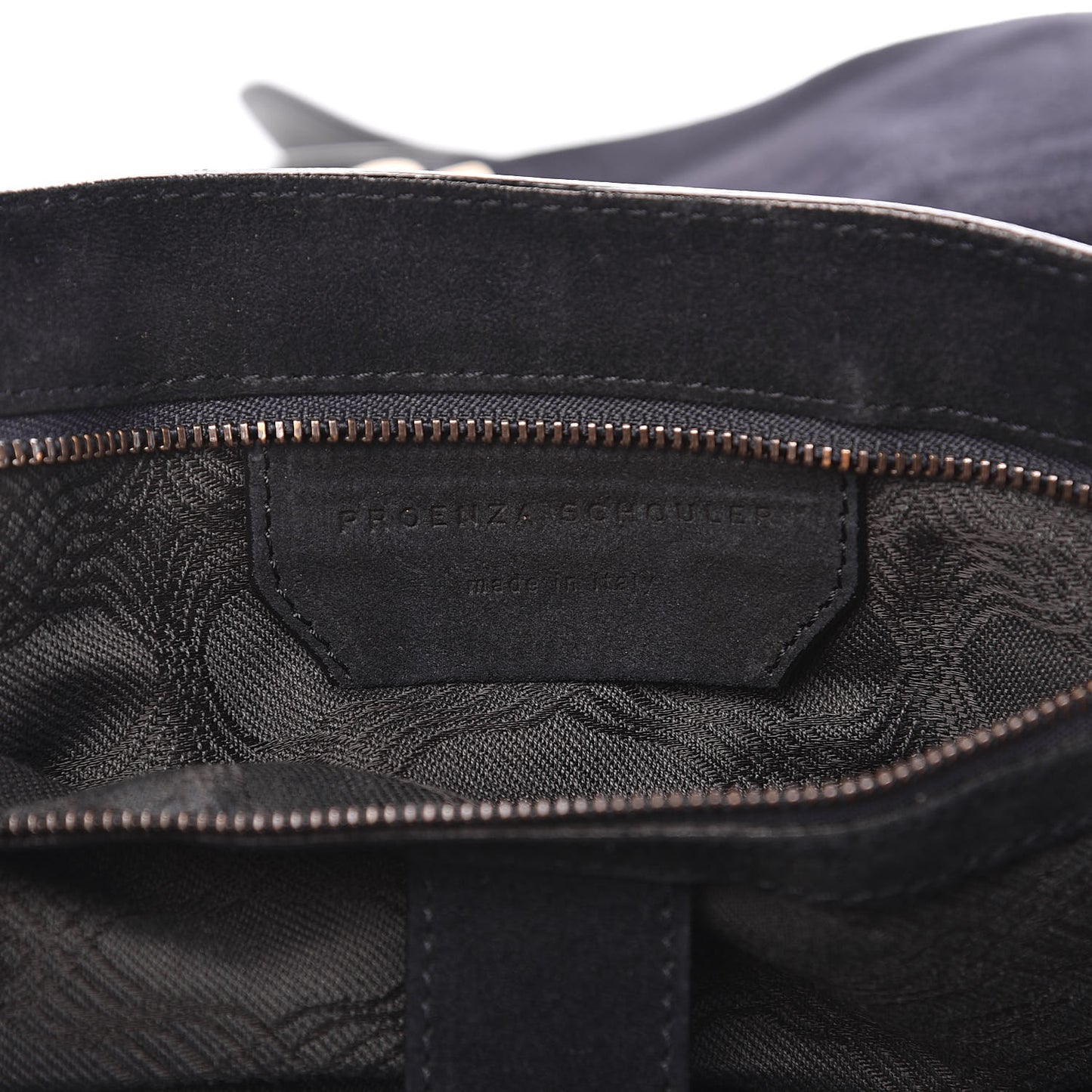 Suede PS1 Large Satchel Navy