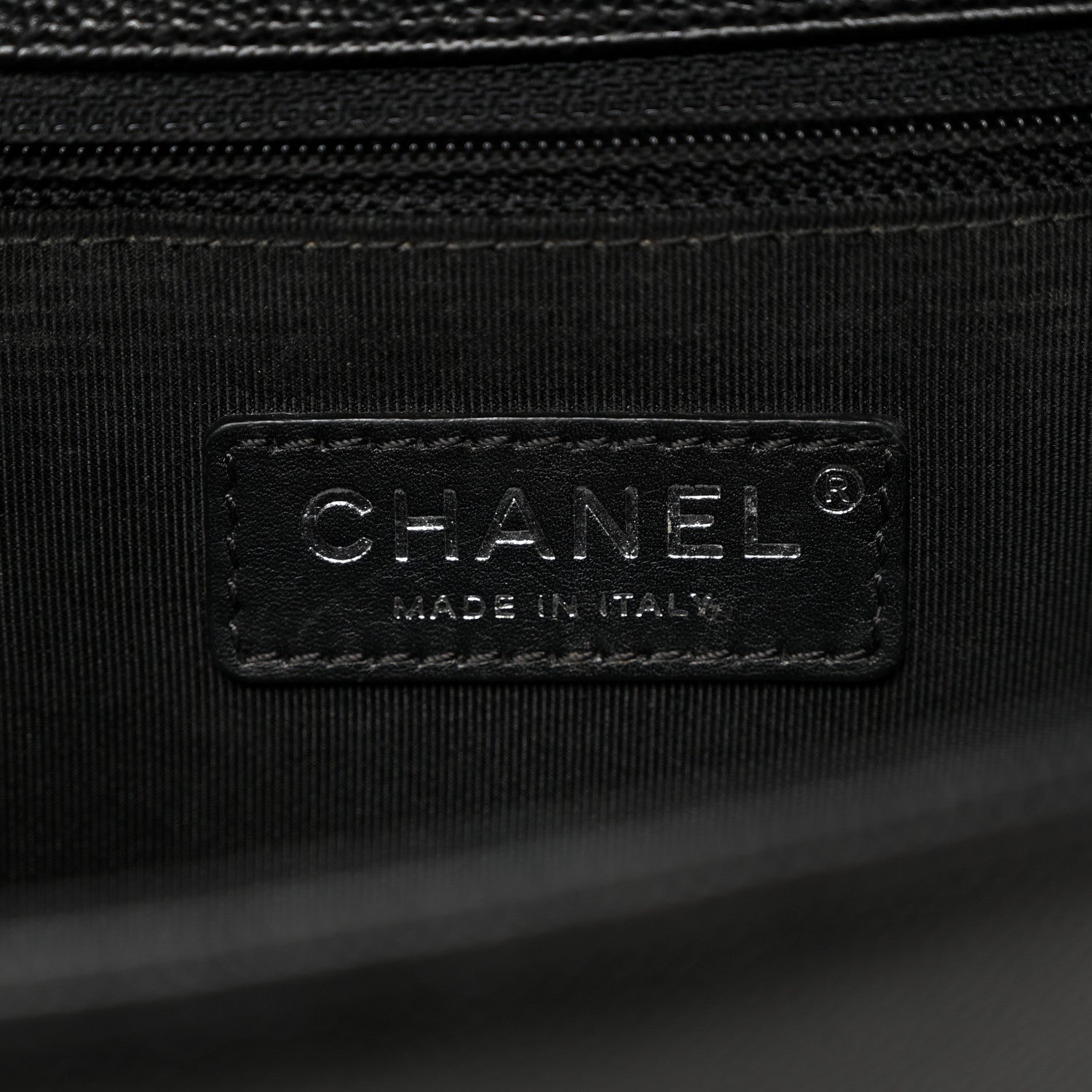 Chanel Caviar Quilted New Medium Boy Flap Black 6 of 10