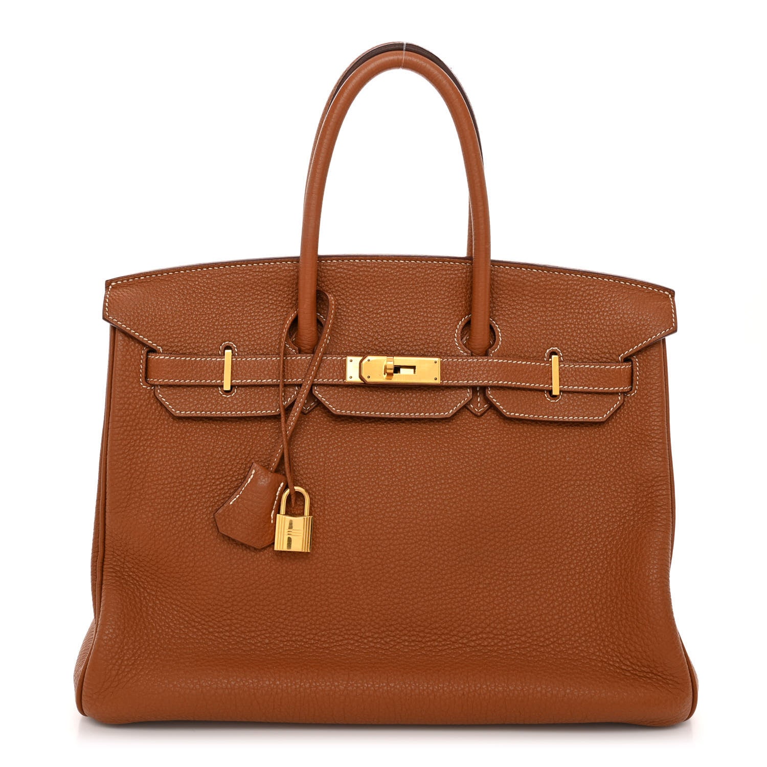 Hermes Togo BIRKIN 35 Gold 1 of 13