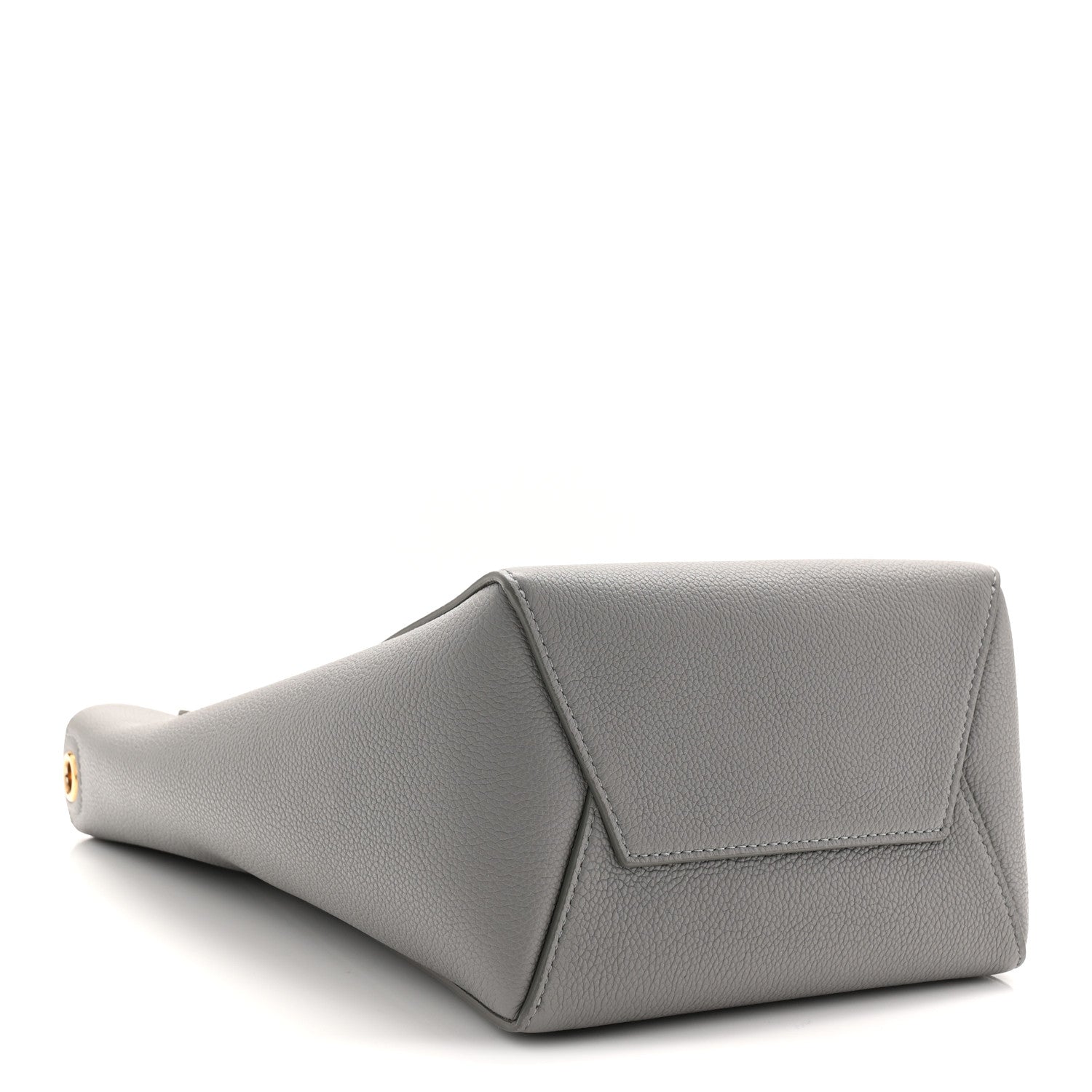 Celine Soft Grained Calfskin Small Sangle Bucket Bag Kohl 4 of 10