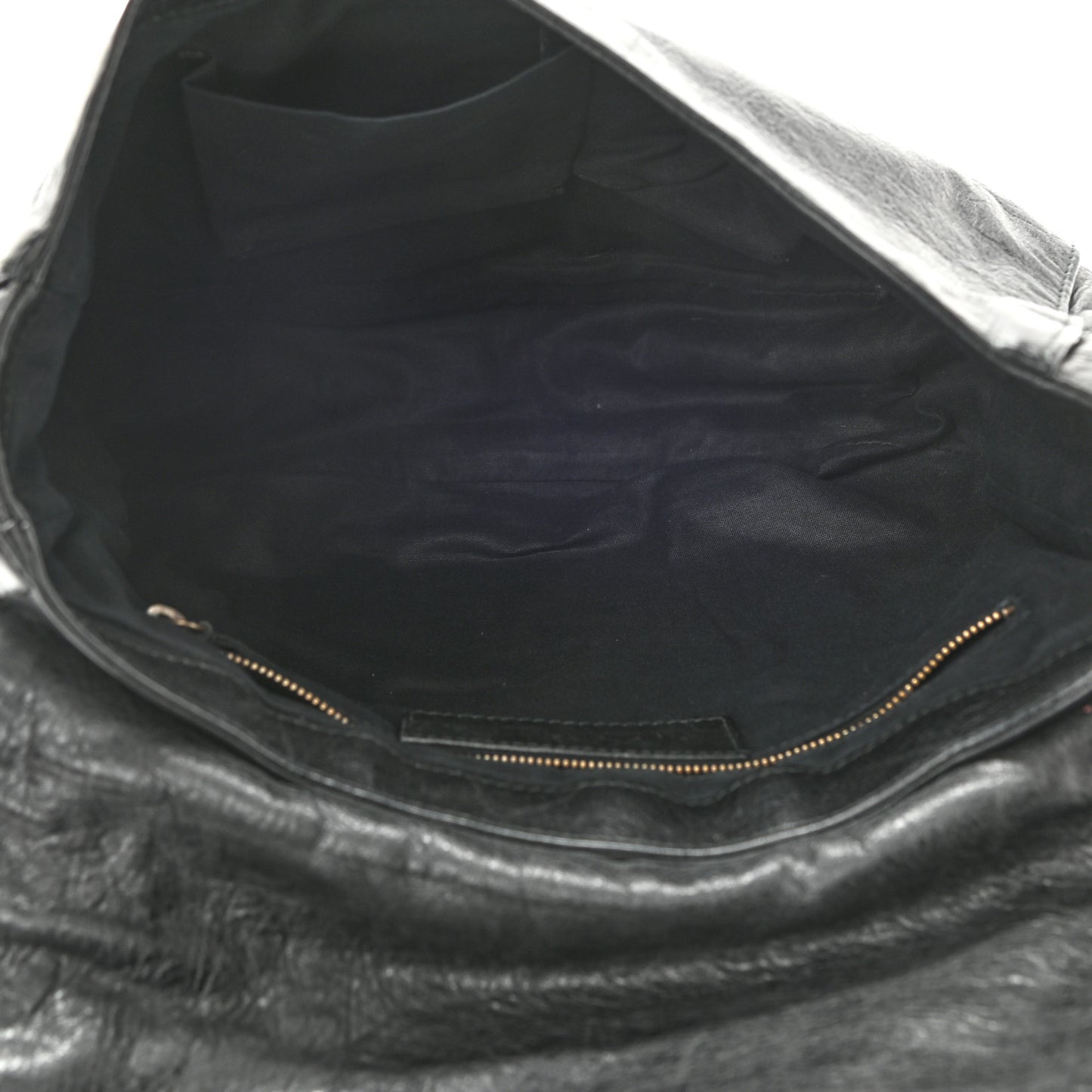 Agneau Classic Hardware Neo Folk Messenger Black