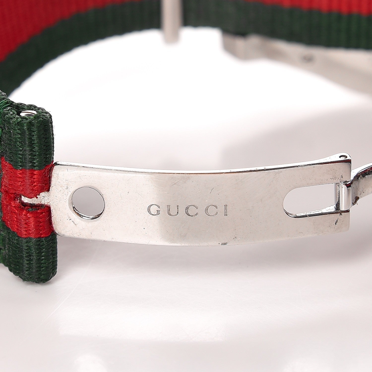 Gucci Stainless Steel Nylon 45mm Dive Quartz Watch 6 of 9