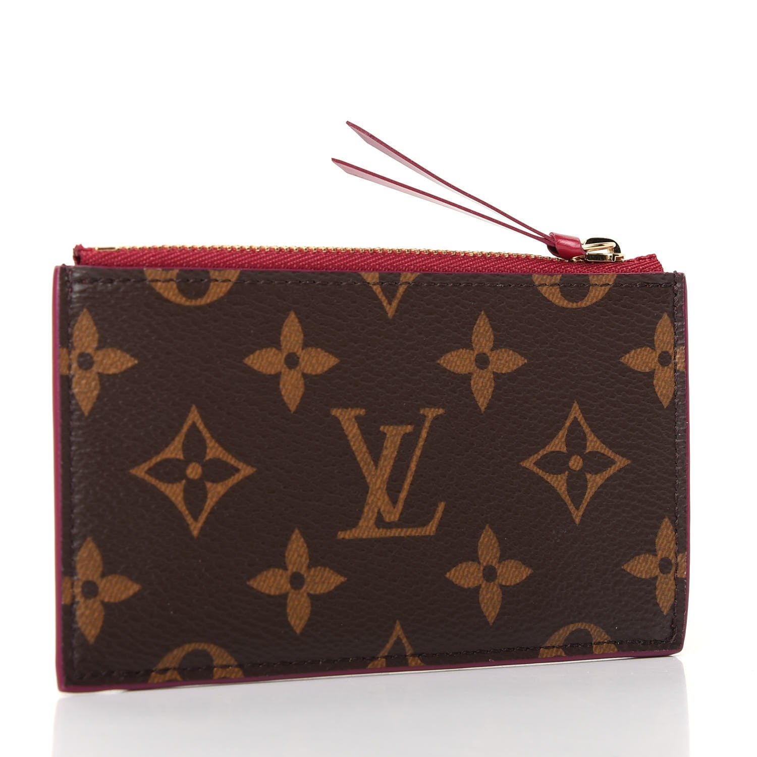 Louis Vuitton Monogram Zipped Card Holder Fuchsia 3 of 7
