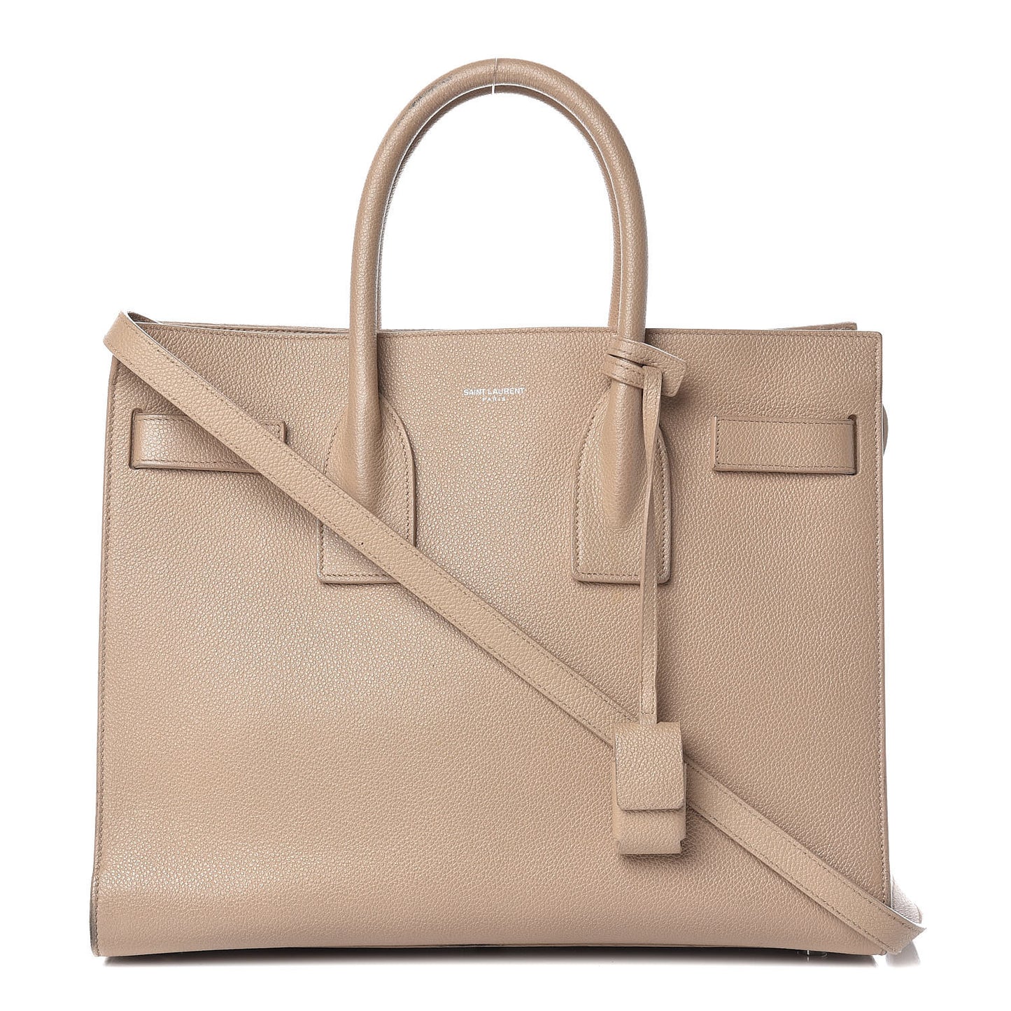 Grained Calfskin Small Sac De Jour Nude Powder