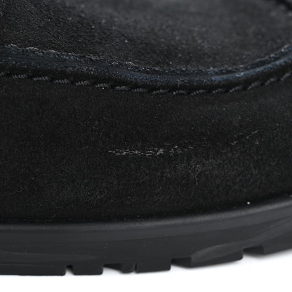 Hermes Suede Calfskin Go Mules 35.5 Black 13 of 13