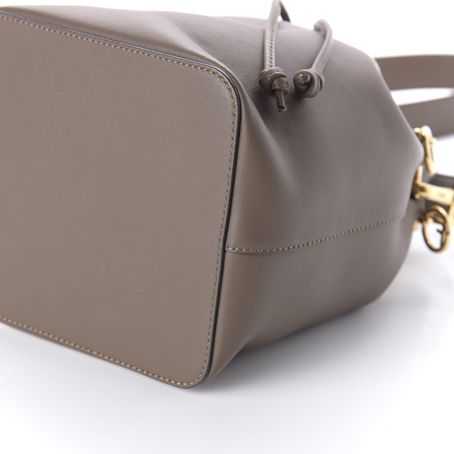 Fendi Vitello Grace Matte F is Fendi Grande Mon Tresor Bucket Bag Tortora 7 of 9