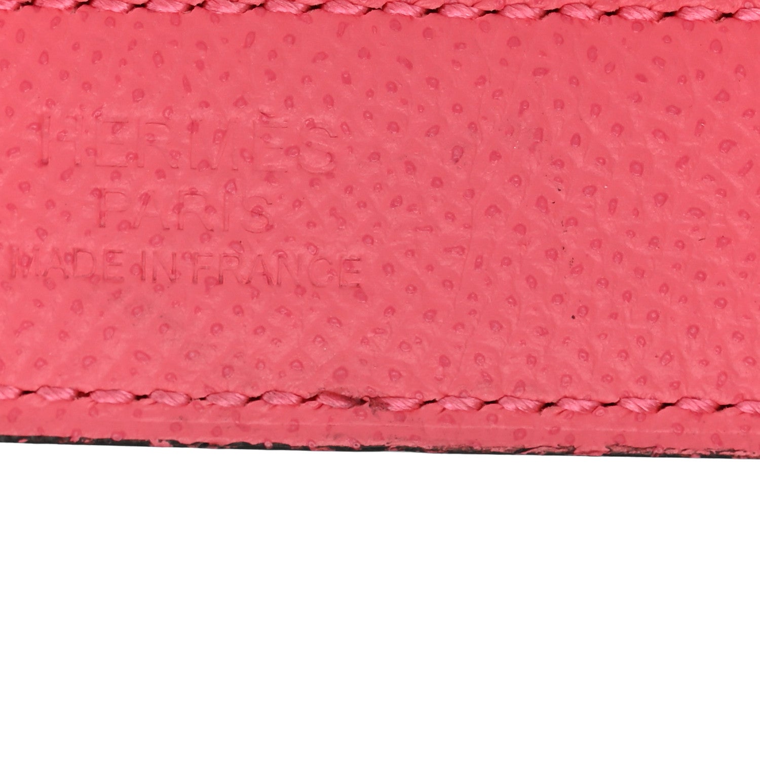 Hermes Epsom 24mm Belt Strap 85 34 Rose Azalee Rouge de Coeur 6 of 7