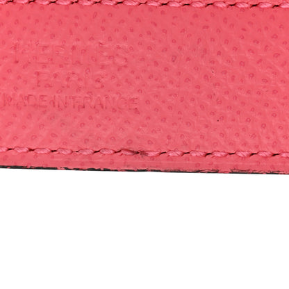 Hermes Epsom 24mm Belt Strap 85 34 Rose Azalee Rouge de Coeur 6 of 7
