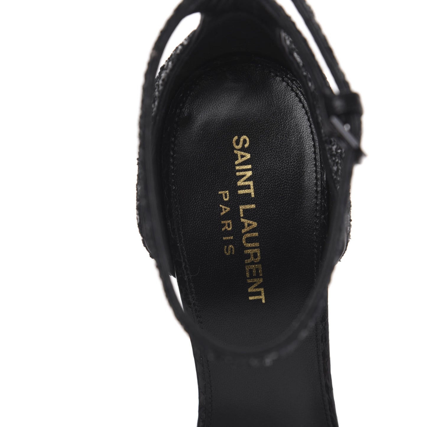Glitter Opyum Sandals 40 Black