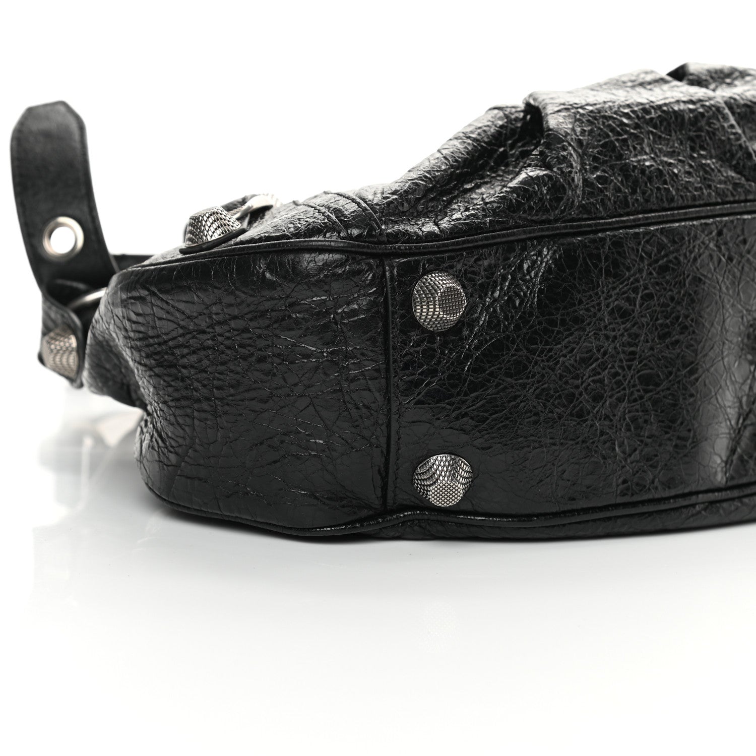 Balenciaga Agneau Arena Small Le Cagole Shoulder Bag Black 9 of 11