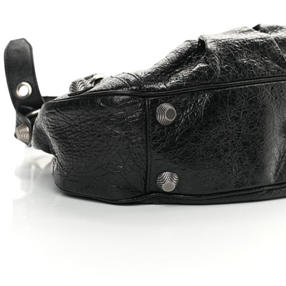 Balenciaga Agneau Arena Small Le Cagole Shoulder Bag Black 9 of 11