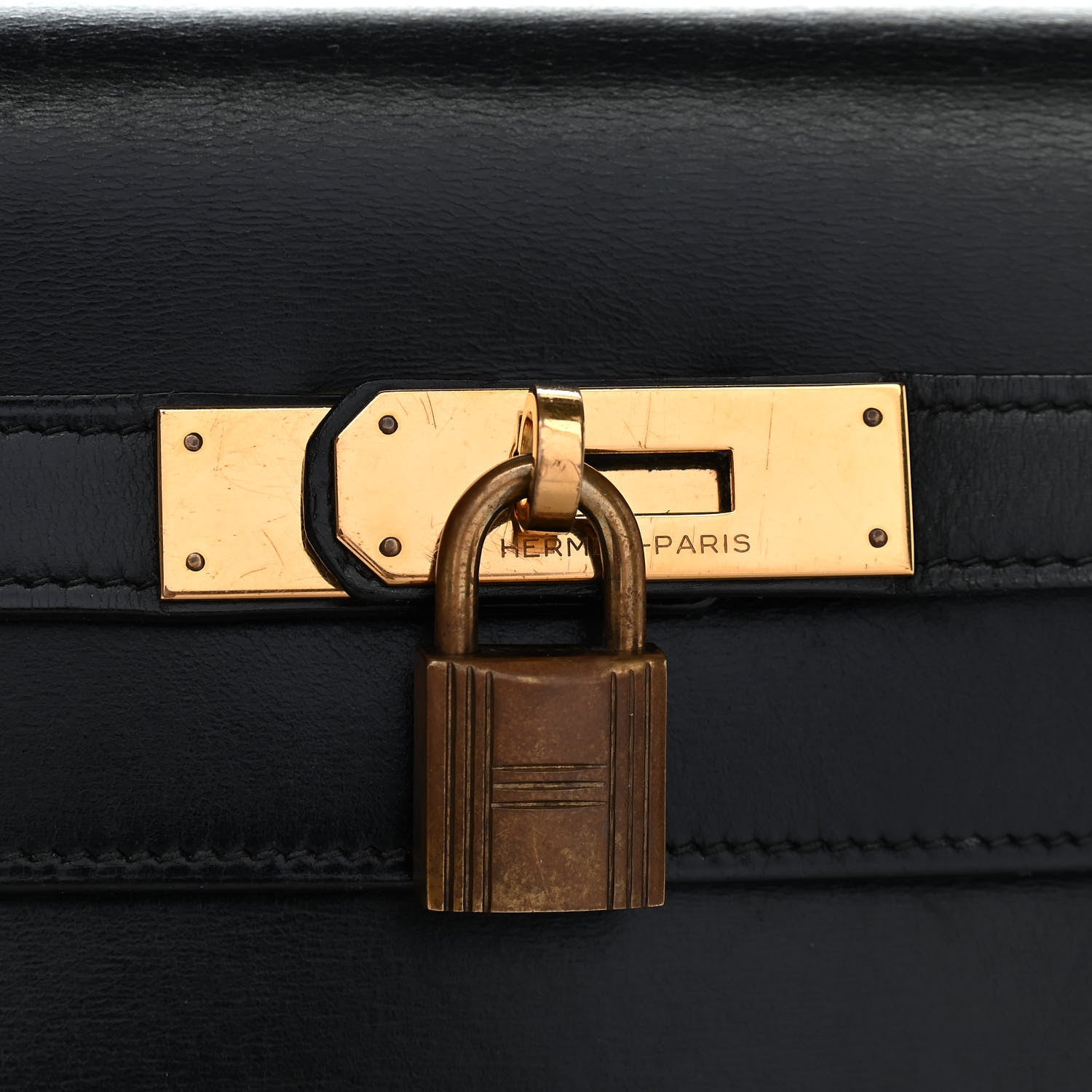 Hermes Box Kelly Sellier 32 Black 7 of 18