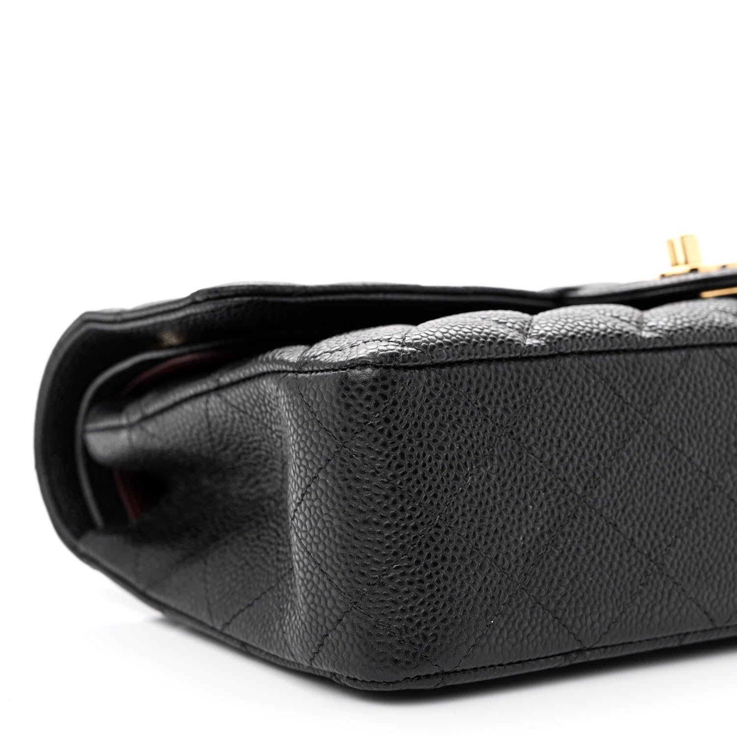 Chanel Caviar Quilted Medium Double Flap Black 9 of 11