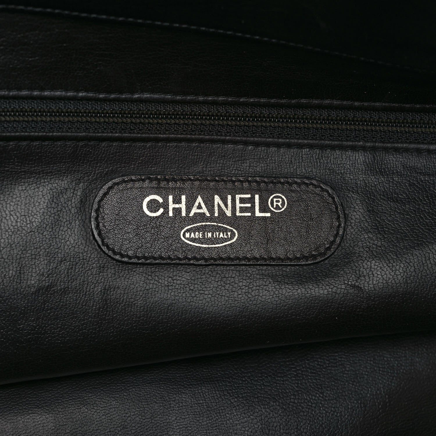 Chanel Canvas Calfskin XL Weekender Bag Black 6 of 13