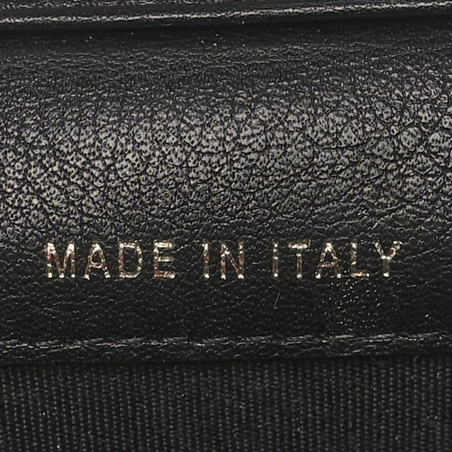 Calfskin Quilted Mini Coco Mail Clutch with Chain Black