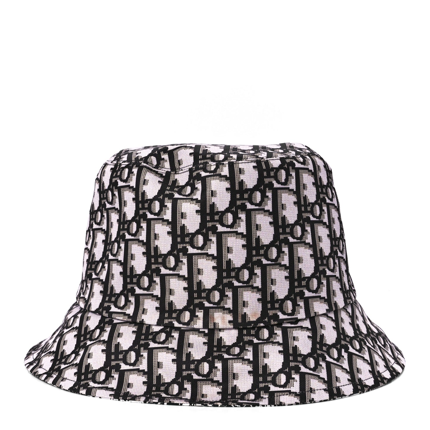 Oblique Plan De Paris Reversible Teddy-D Brim Bucket Hat 58 Black White
