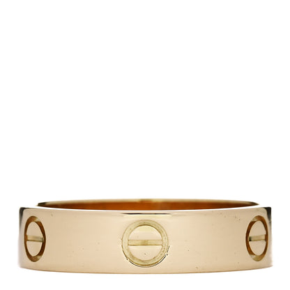 Cartier 18K Yellow Gold 5.5mm LOVE Ring 63 10.5 3 of 4