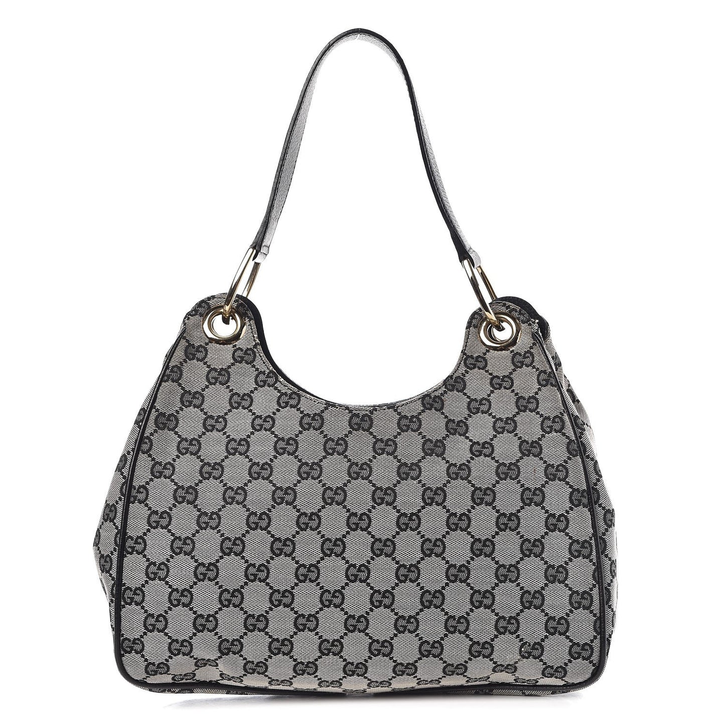 Monogram Hobo Black