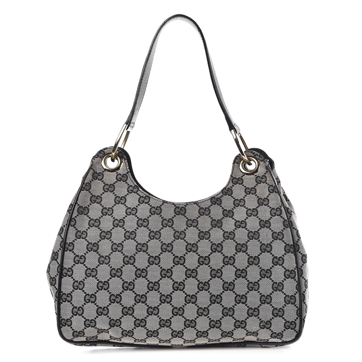 Gucci Monogram Hobo Black 1 of 10