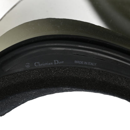 Christian Dior Mirrored DiorClub1 Sun Visor Black 9 of 10