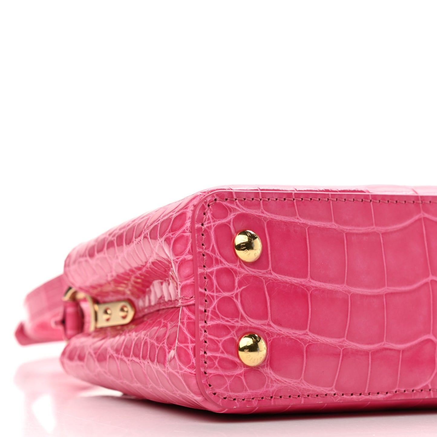 Crocodile Mini Capucines Rose Peony