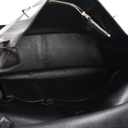 Hermes Taurillon Clemence Jypsiere 37 Black 9 of 31