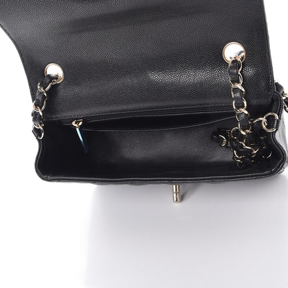 Chanel Caviar Quilted Mini Rectangular Flap Black 5 of 8