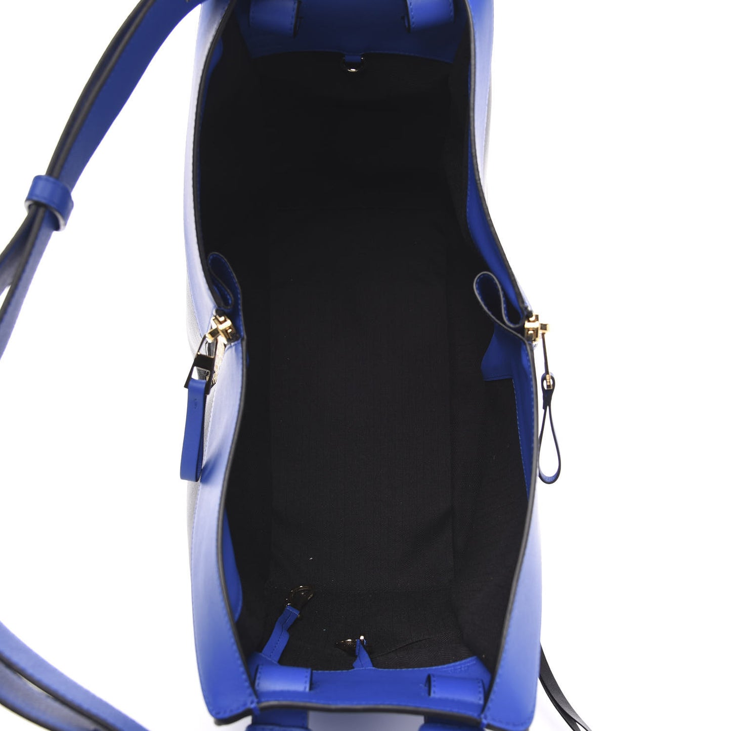 Calfskin Large Hammock Shoulder Bag Electric Blue