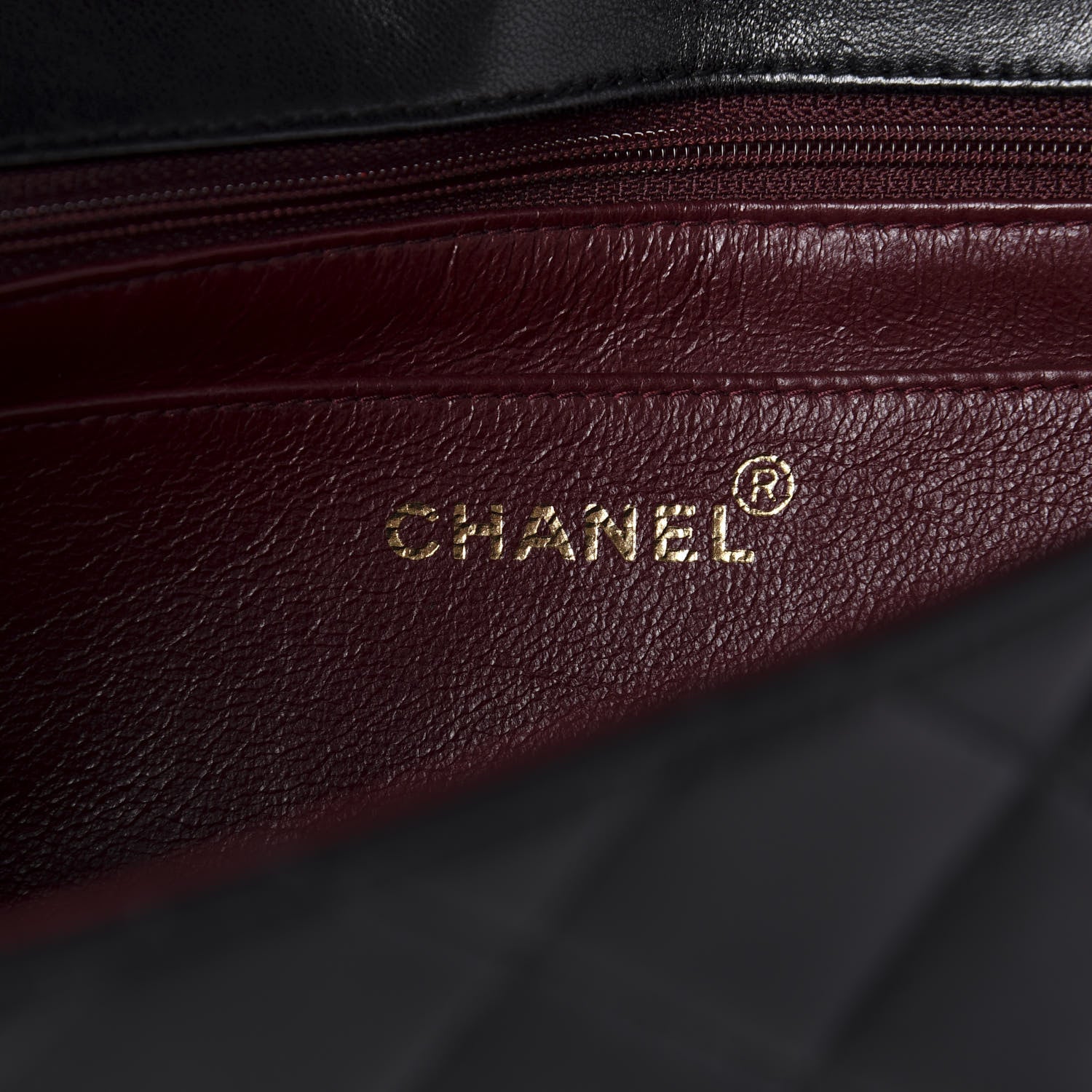 Chanel Lambskin Quilted Medium Single Flap Black 8 of 11
