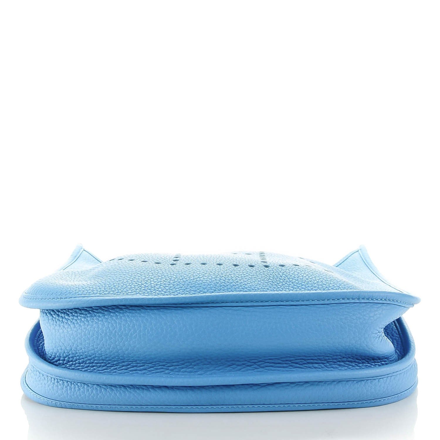 Hermes Taurillon Clemence Evelyne III PM Bleu Paradis 7 of 11