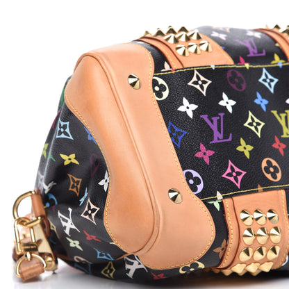 Louis Vuitton Monogram Multicolor Courtney MM Black 6 of 10
