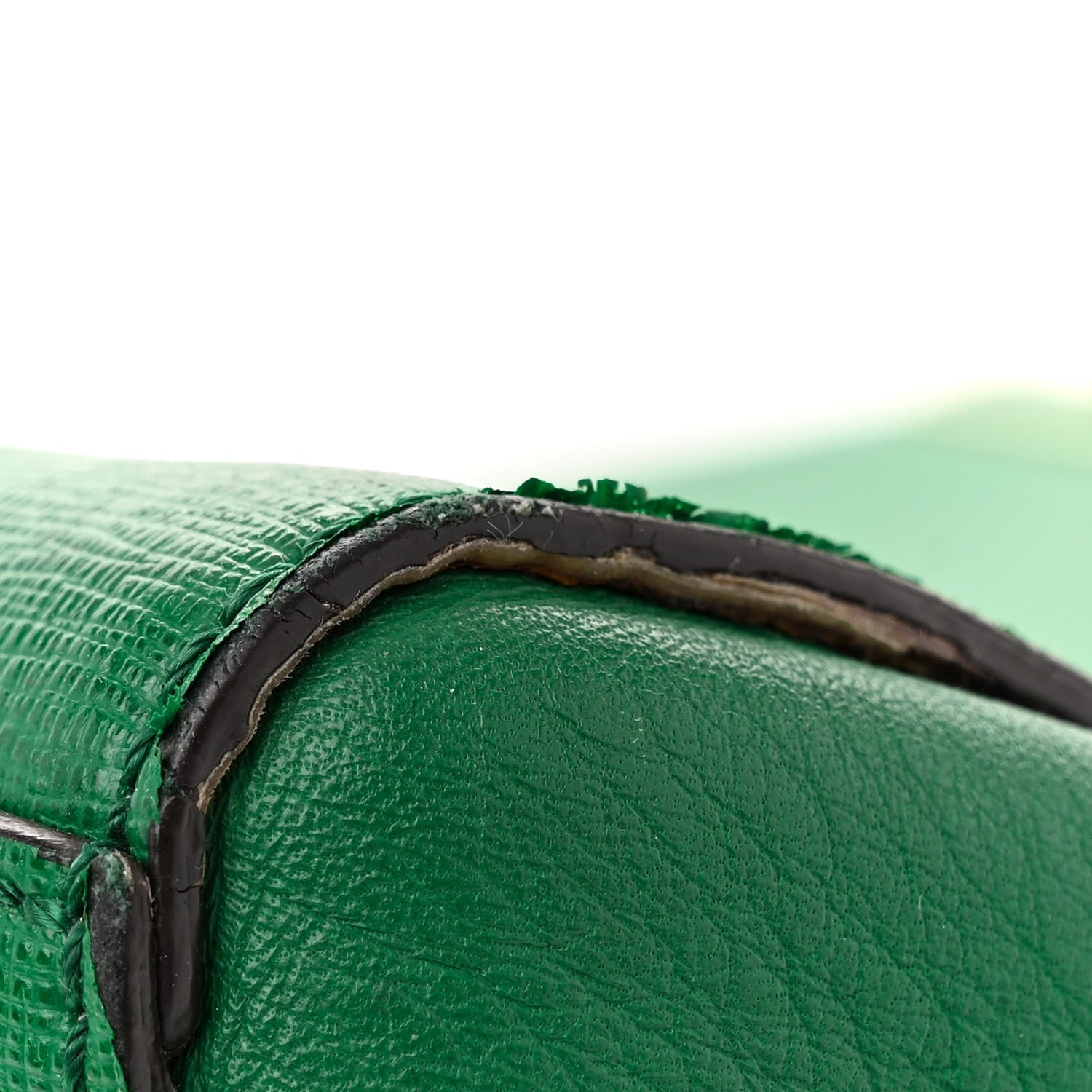 Fendi Vitello Elite Flamingo Regular 2Jours Tote Emerald 17 of 18