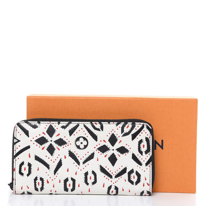 Louis Vuitton Calfskin Zippy Wallet Graphic Print 15 of 15