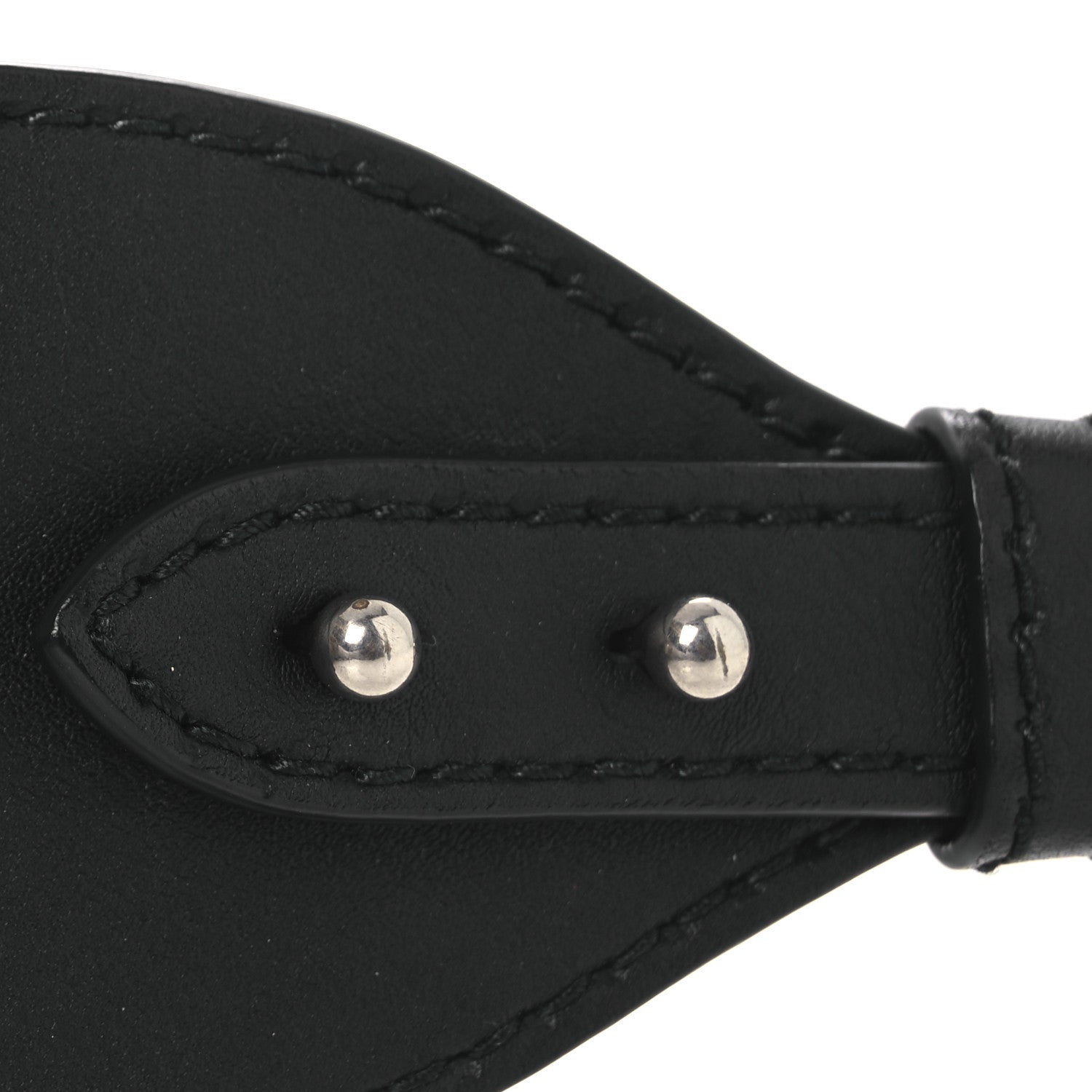 Christian Dior Canvas Embroidered Shoulder Strap Black 1818718